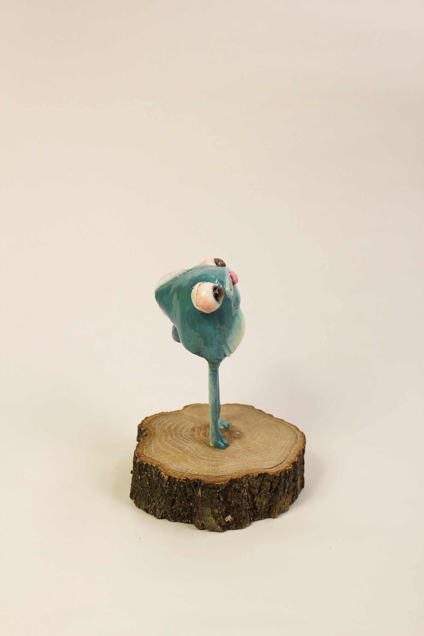 Air licking baby frog (tadpole) [Limited Edition 1/1]