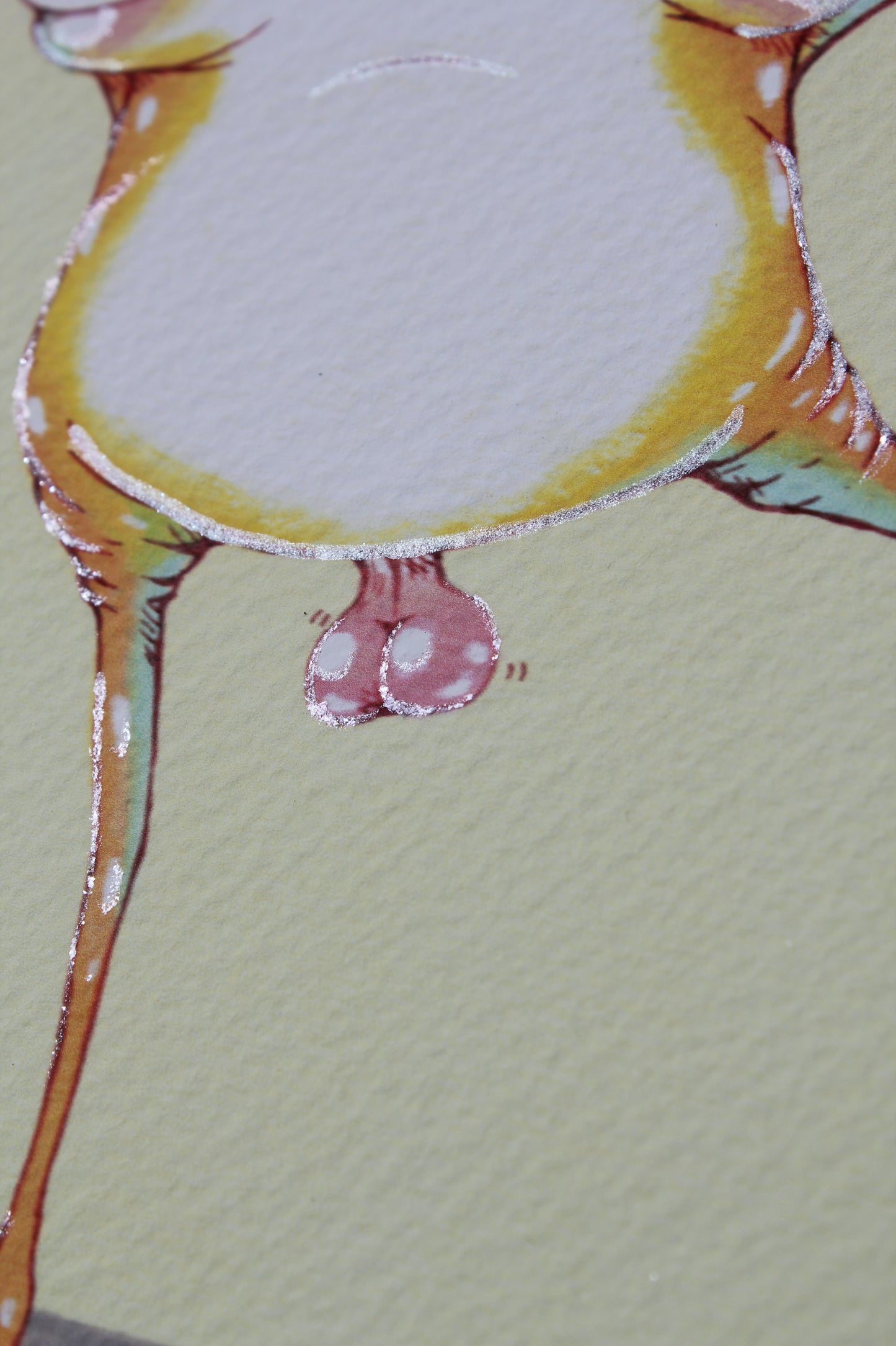 Ventilating Frog Art Print [Limited Edition of 15]