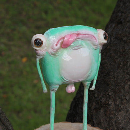 Air licking frog [Limited Edition 1/1]
