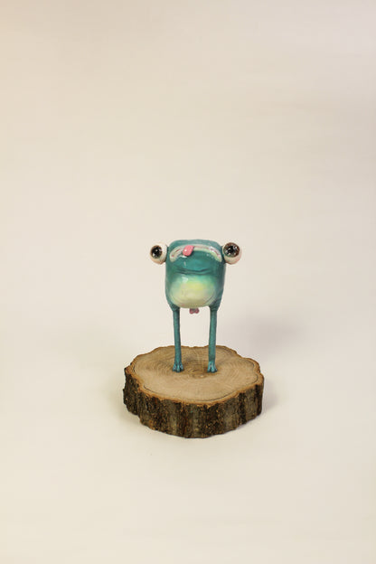 Air licking baby frog (tadpole) [Limited Edition 1/1]